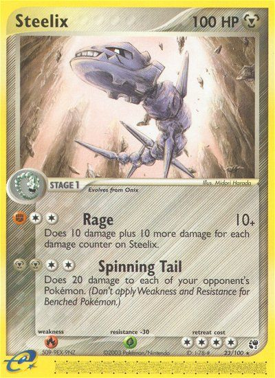 Steelix — illustrated card