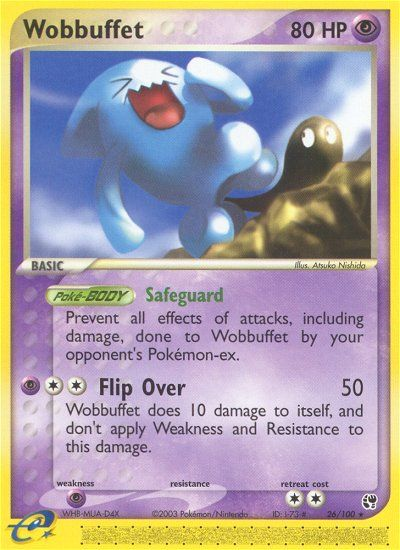 Wobbuffet — illustrated card
