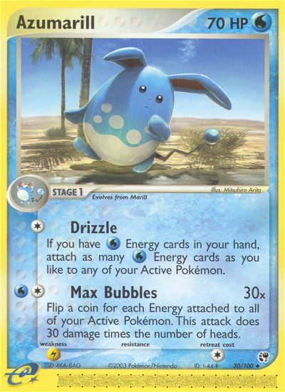 Azumarill — illustrated card
