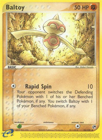 Baltoy — illustrated card