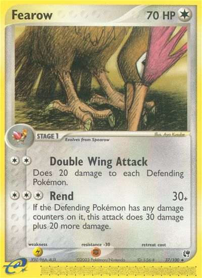 Fearow — illustrated card