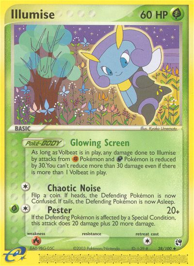 Illumise — illustrated card