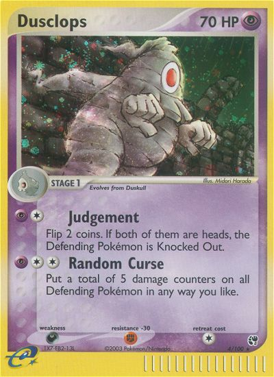 Dusclops — illustrated card
