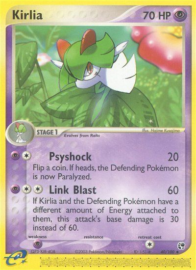 Kirlia — illustrated card