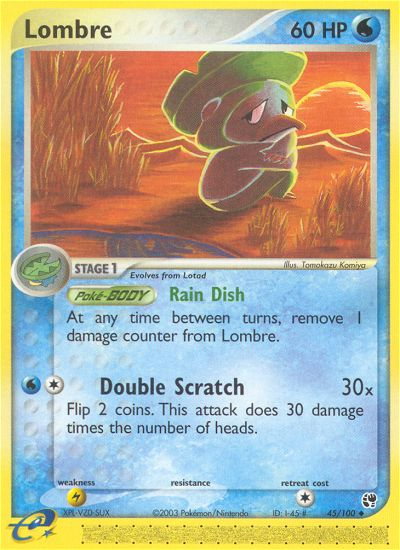 Lombre — illustrated card