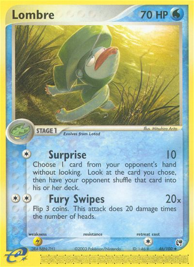 Lombre — illustrated card
