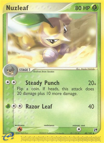 Nuzleaf — illustrated card