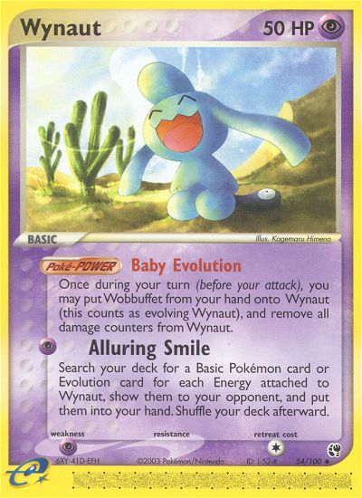 Wynaut — illustrated card