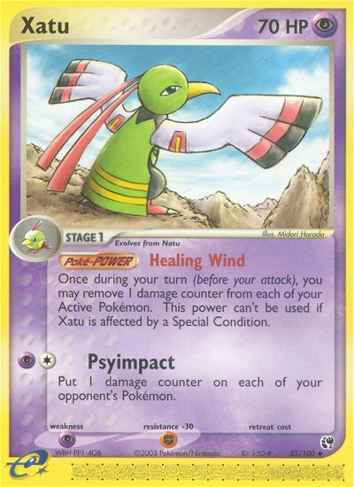 Xatu — illustrated card