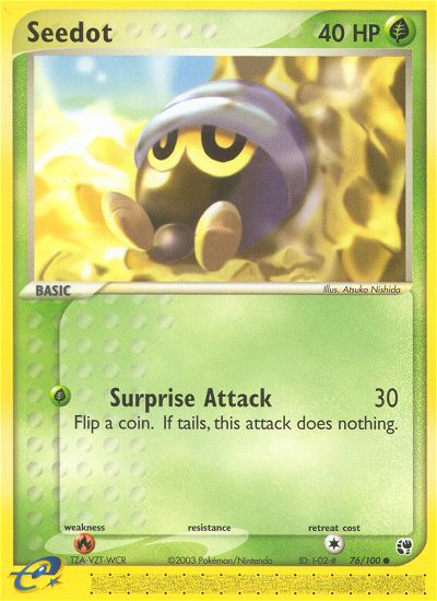 Seedot — illustrated card