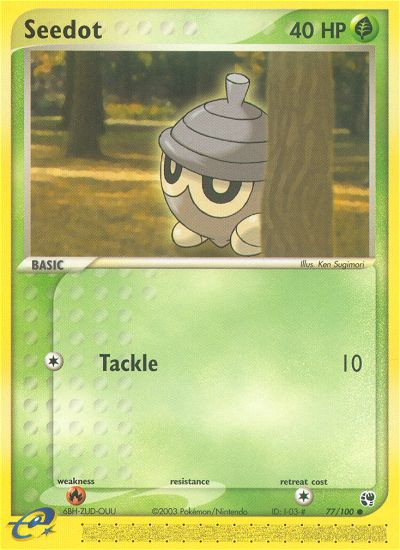 Seedot — illustrated card