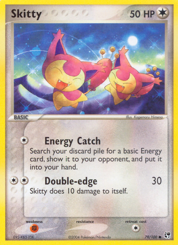 Skitty — illustrated card