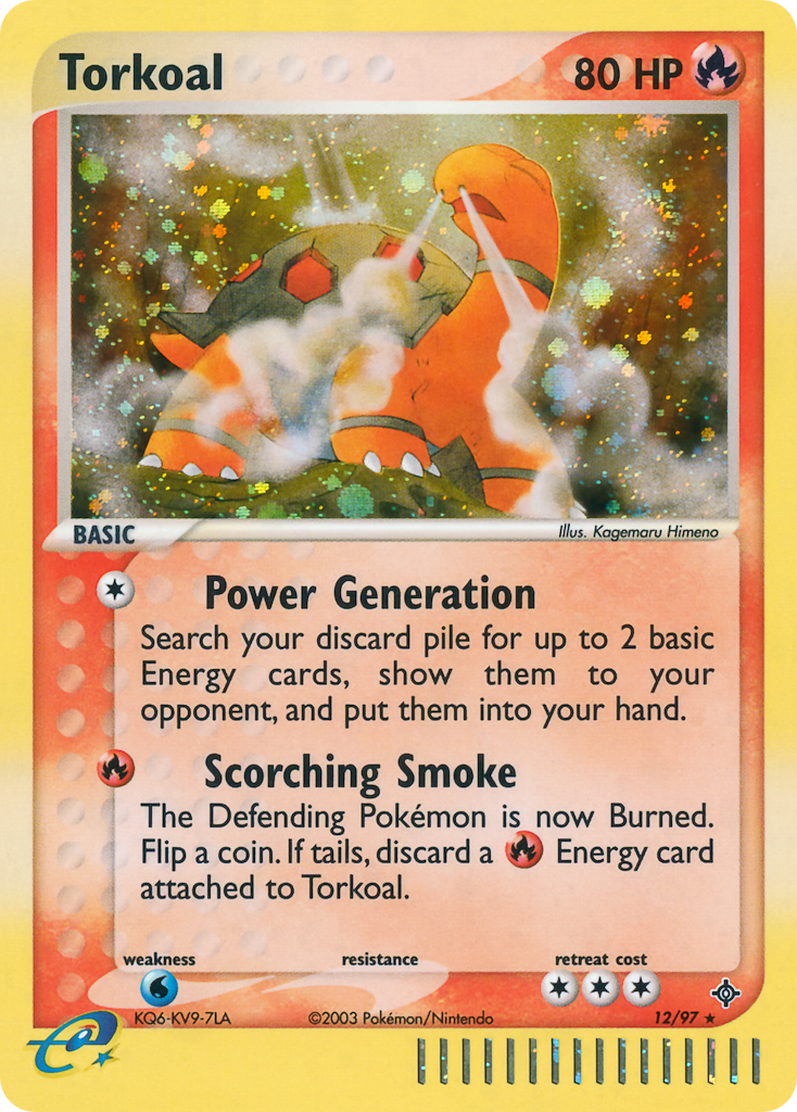 Torkoal — illustrated card