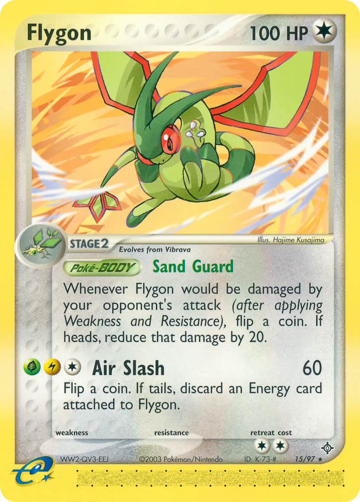 Flygon — illustrated card
