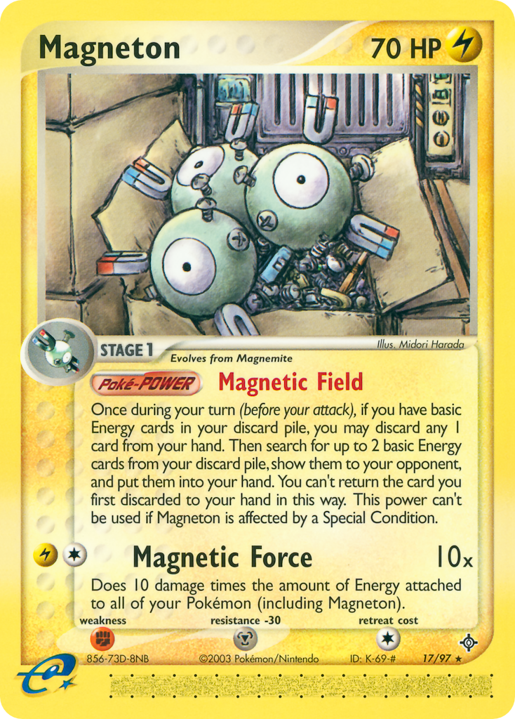 Magneton — illustrated card