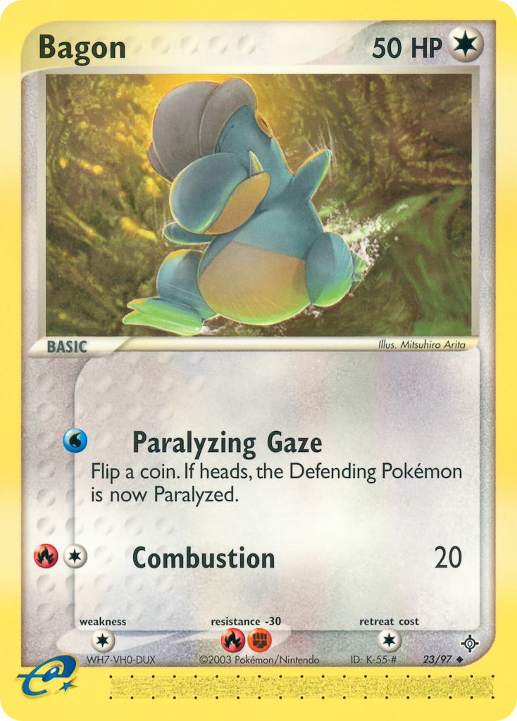 Bagon — illustrated card