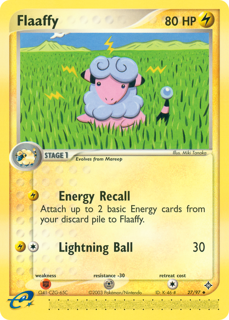 Flaaffy — illustrated card