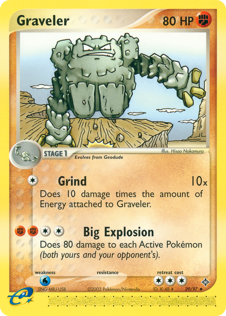 Graveler — illustrated card