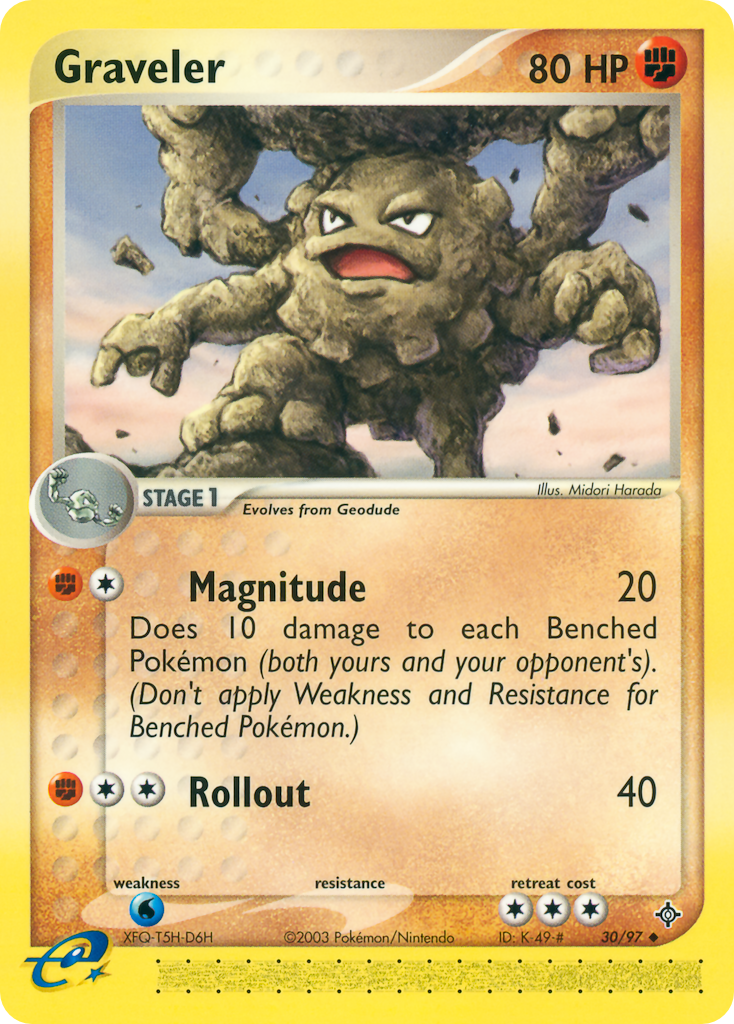 Graveler — illustrated card