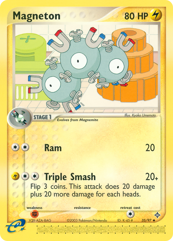 Magneton — illustrated card