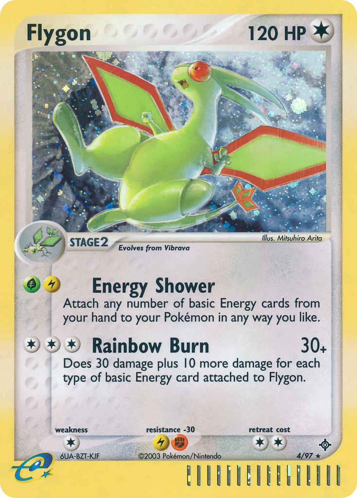 Flygon — illustrated card