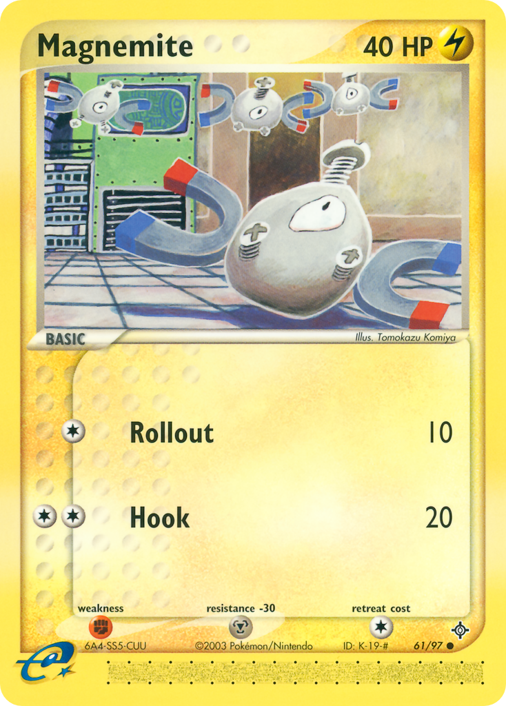 Magnemite — illustrated card