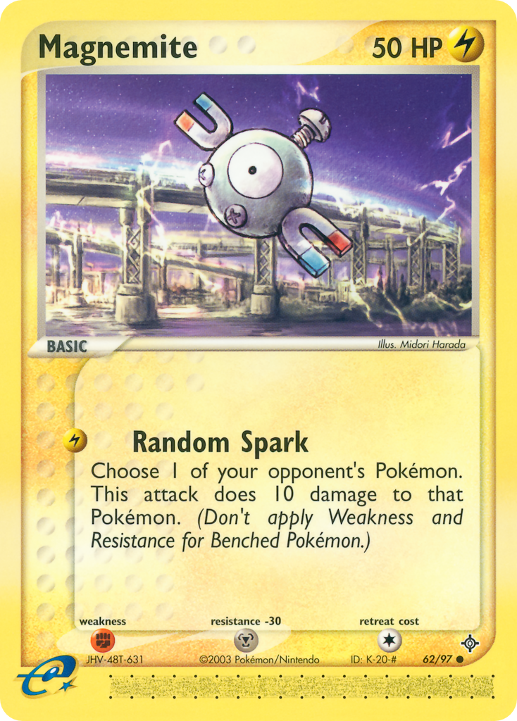 Magnemite — illustrated card