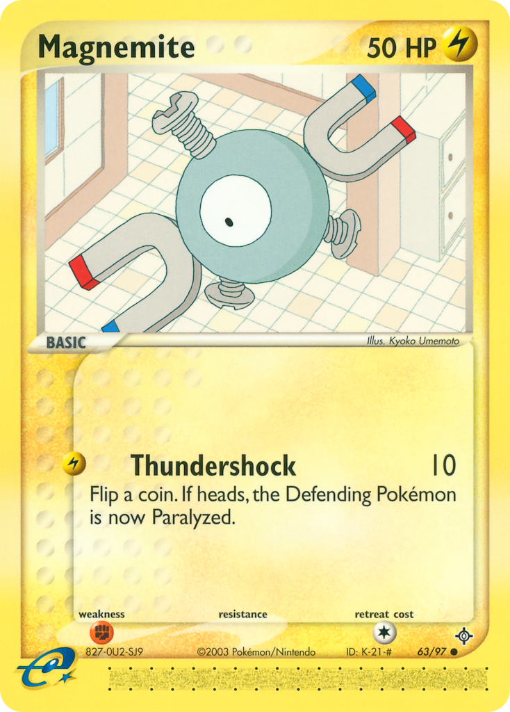Magnemite — illustrated card