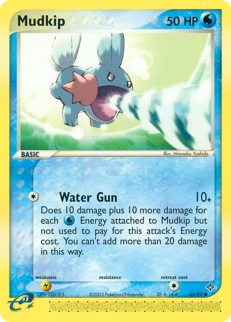 Mudkip — illustrated card