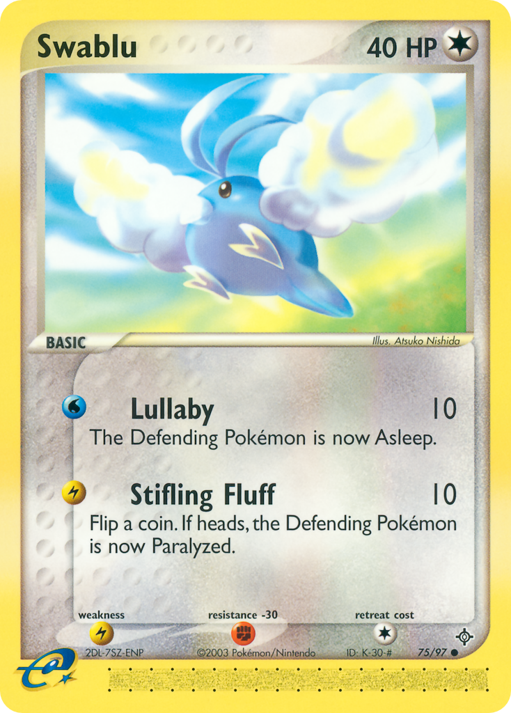 Swablu — illustrated card