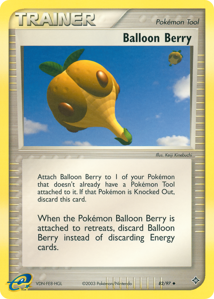 Balloon Berry — illustrated card