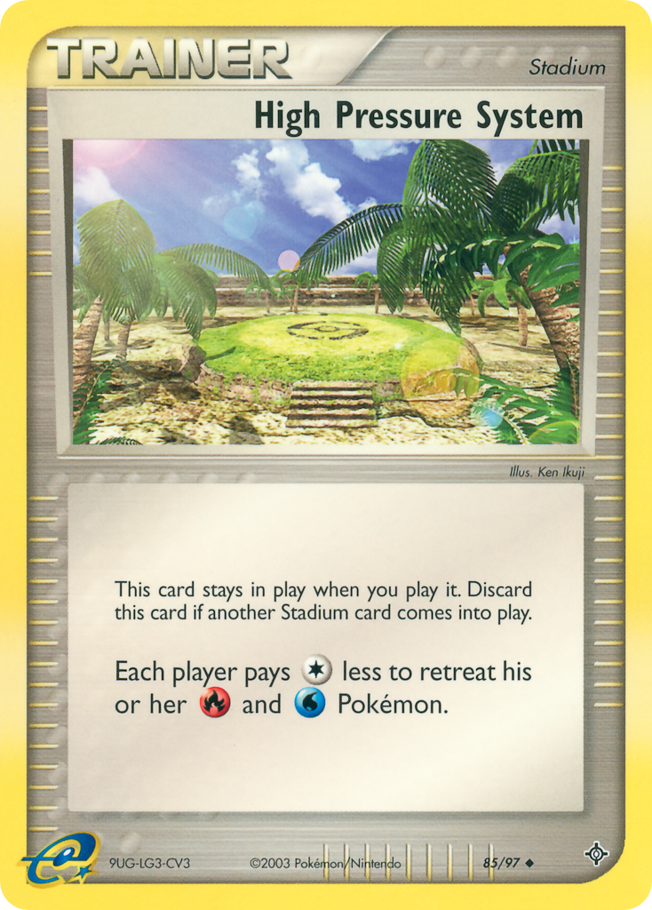 High Pressure System — illustrated card