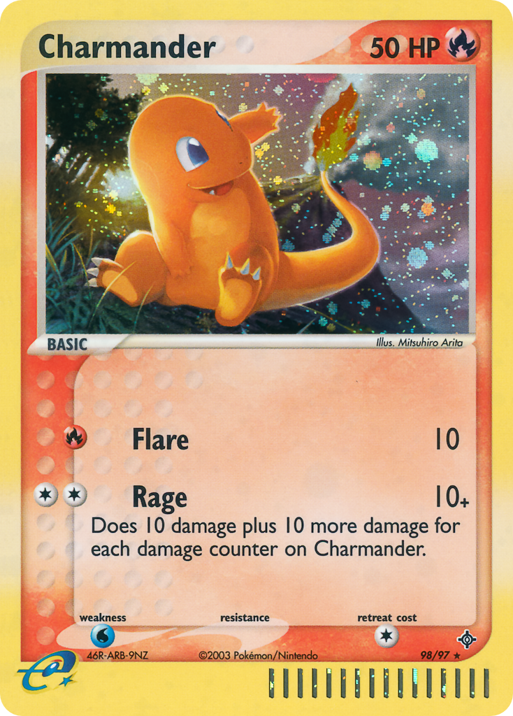 Charmander — illustrated card