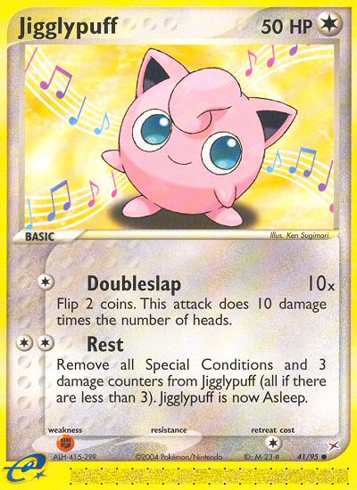 Jigglypuff — illustrated card