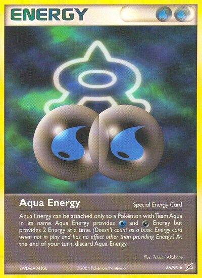 Aqua Energy — illustrated card