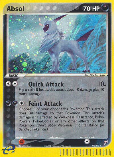 Absol — illustrated card