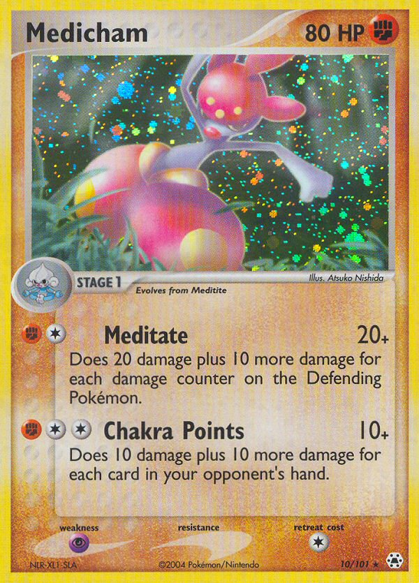 Medicham — illustrated card
