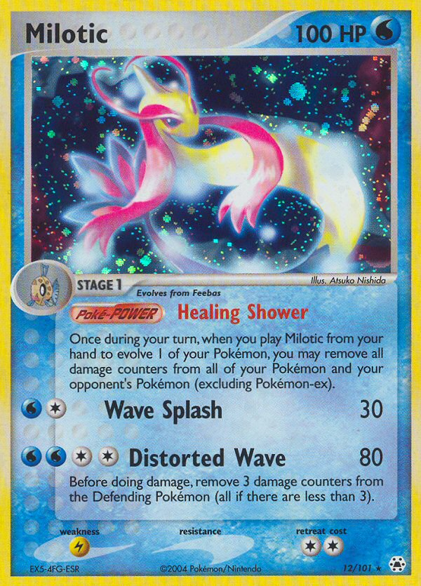 Milotic — illustrated card