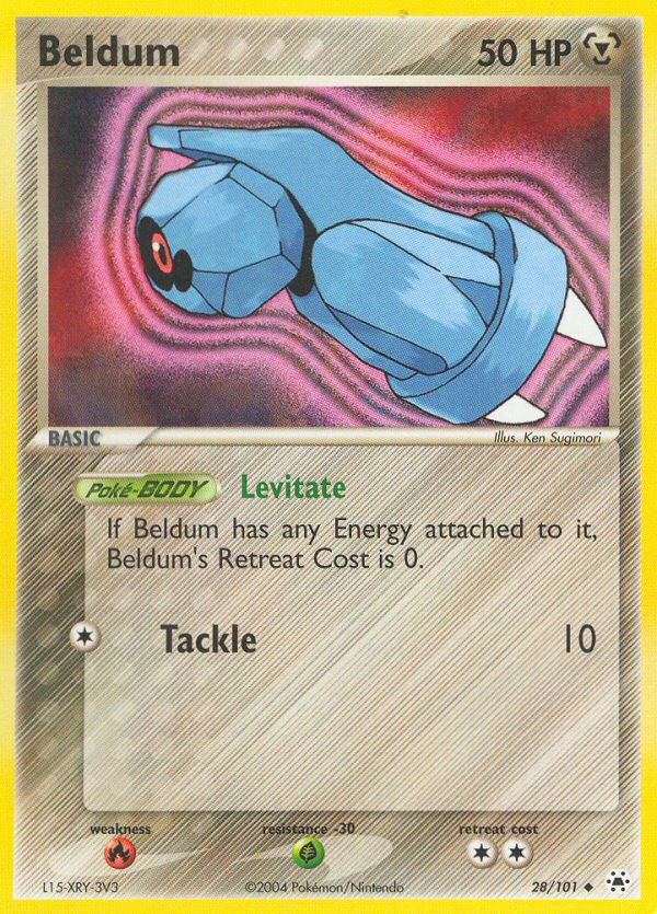 Beldum — illustrated card