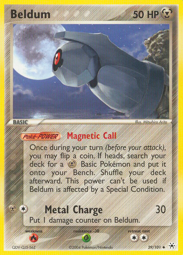 Beldum — illustrated card