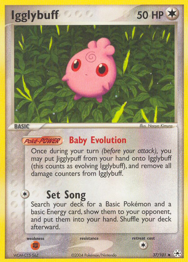 Igglybuff — illustrated card
