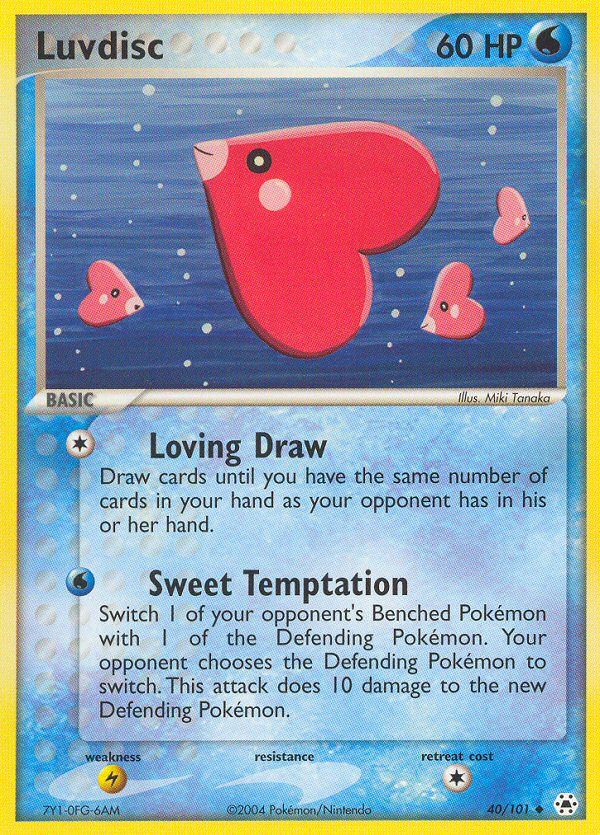 Luvdisc — illustrated card