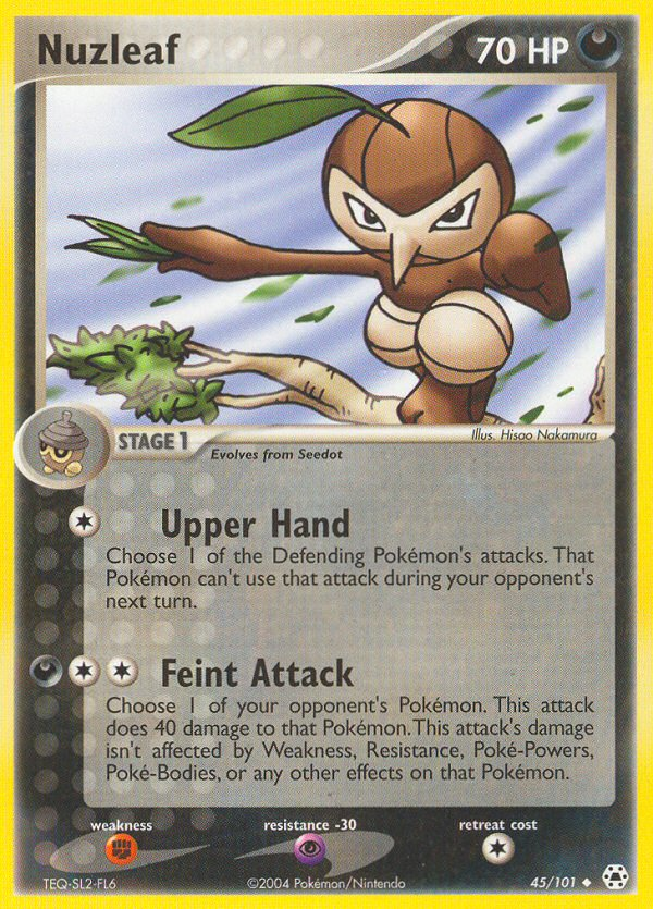 Nuzleaf — illustrated card