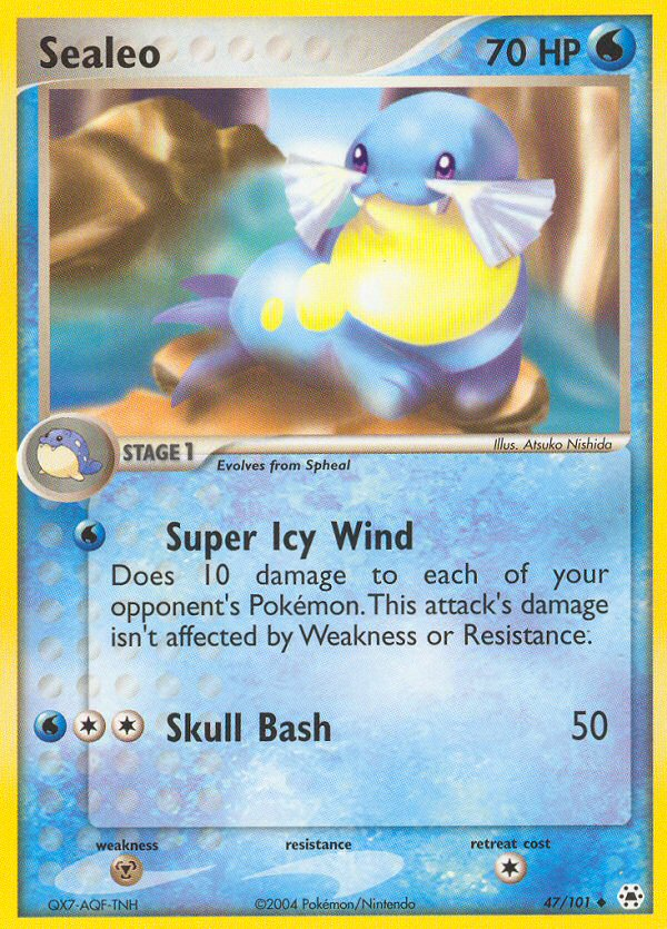 Sealeo — illustrated card