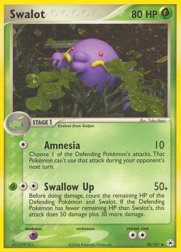 Swalot — illustrated card