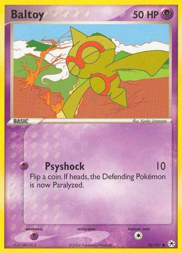 Baltoy — illustrated card