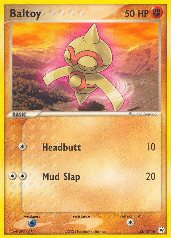 Baltoy — illustrated card
