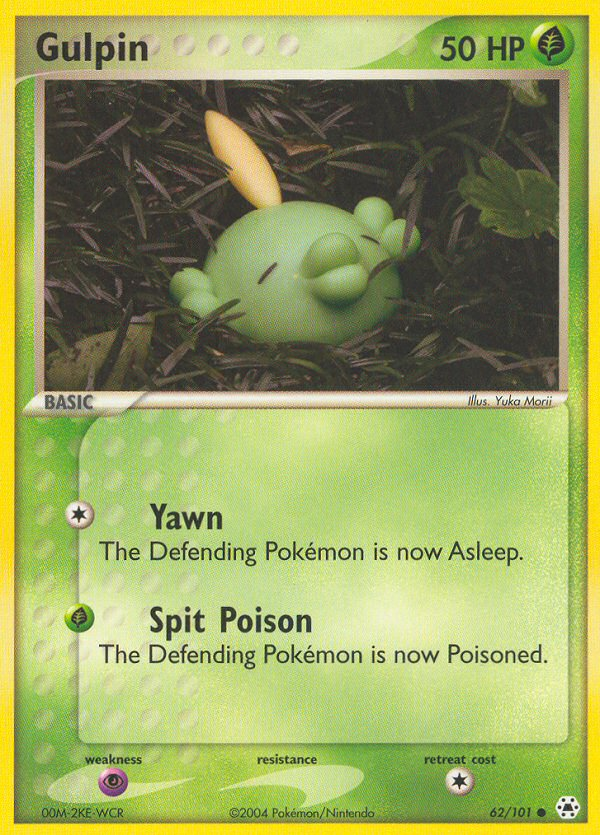 Gulpin — illustrated card