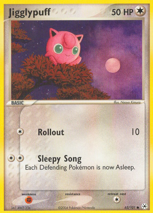 Jigglypuff — illustrated card