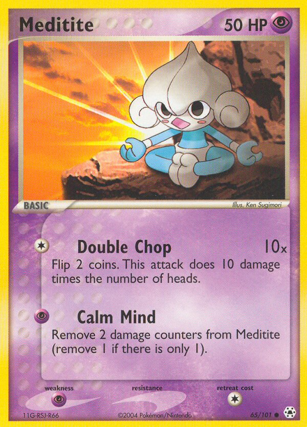 Meditite — illustrated card